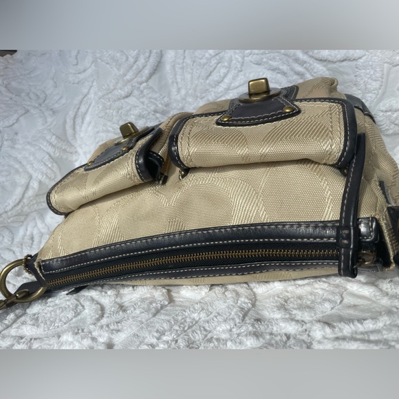 Coach Legacy Signature Turnlock Satchel Shoulder Bag 65th Anniversary - Picture 5 of 16